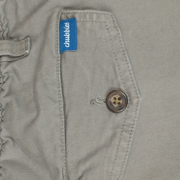 Chubbies Shorts Mens XXL Gray Khaki Original 5.5" Inseam Stretch Elastic Waist - Picture 6 of 9